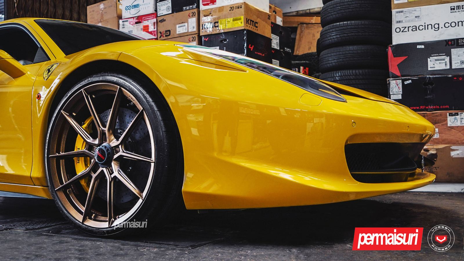 Vossen Forged NF10 on Ferrari 458 F142, photo 2