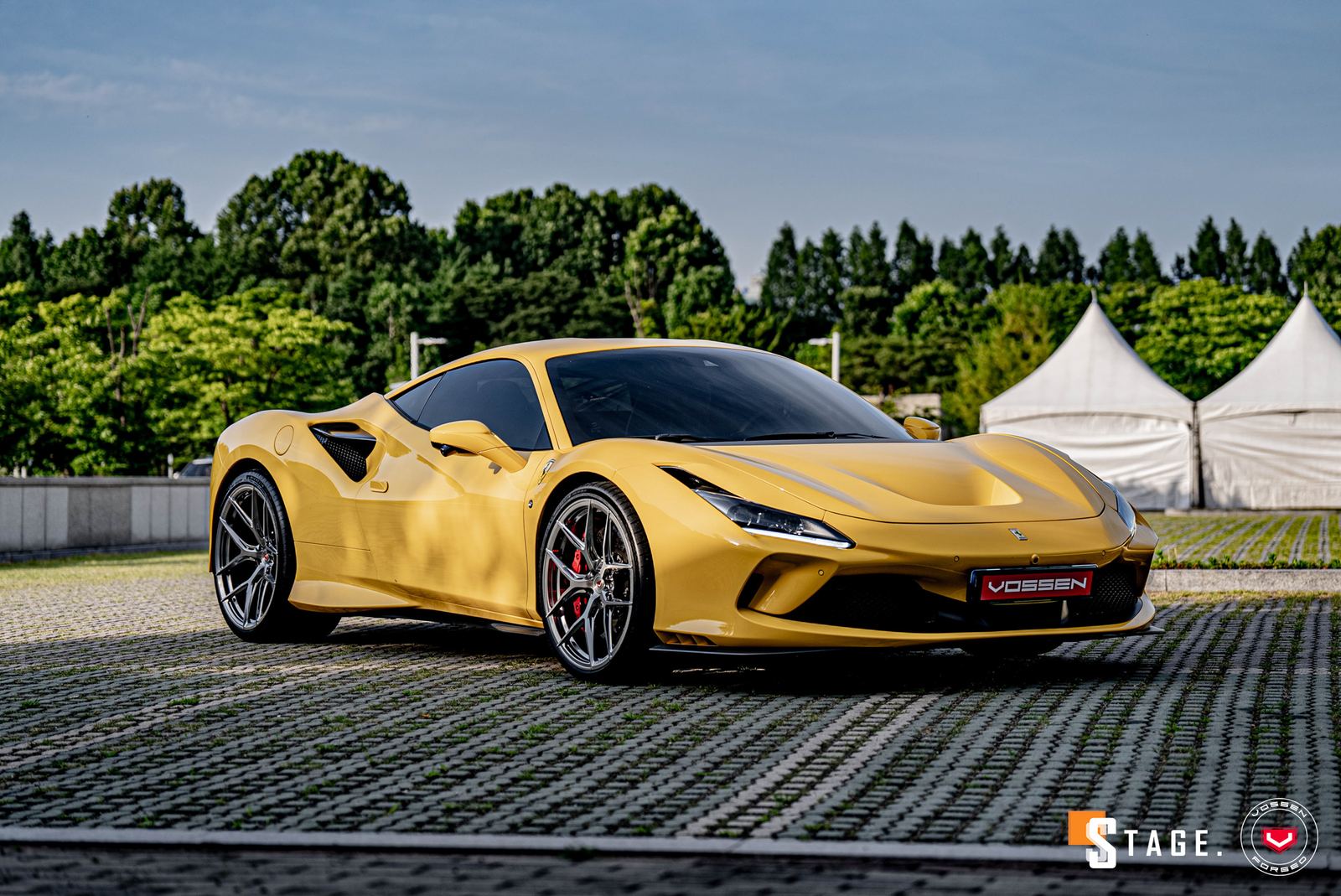 Vossen Forged S21-01 on Ferrari F8 F142MFL
