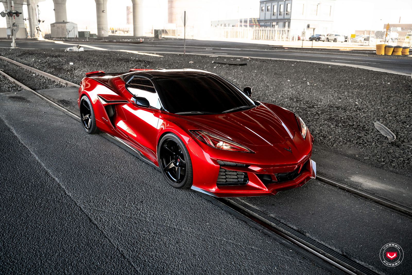 Vossen Forged GNS-1 on Chevrolet Corvette C8