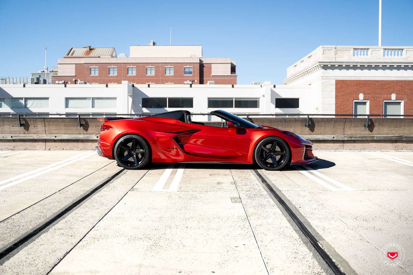 Vossen Forged GNS-1 on Chevrolet Corvette C8, photo 2