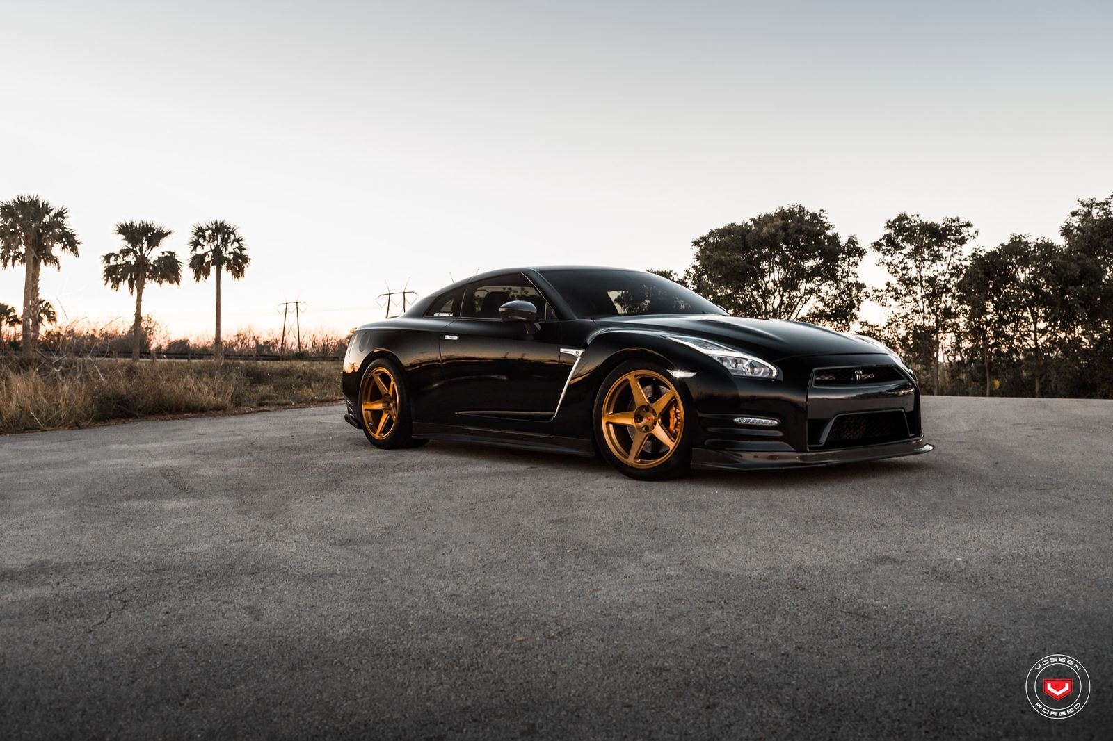 Vossen Forged GNS-1 on Nissan GT-R R35.1