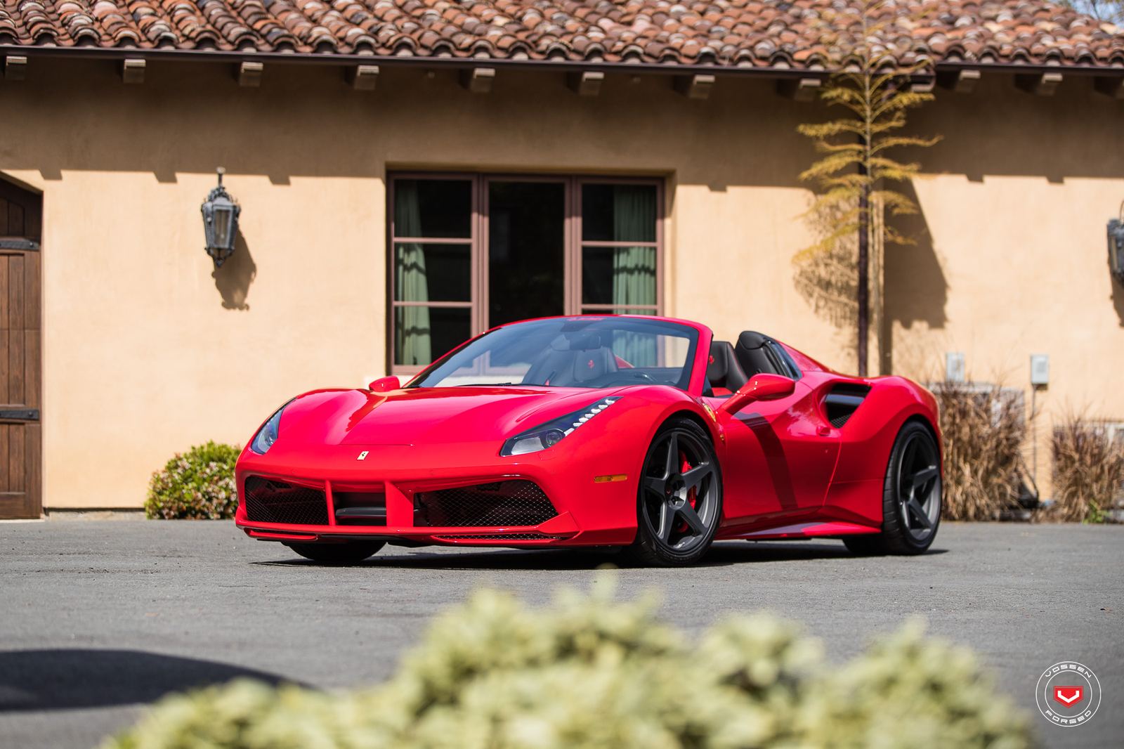 Vossen Forged GNS-1 on Ferrari 488