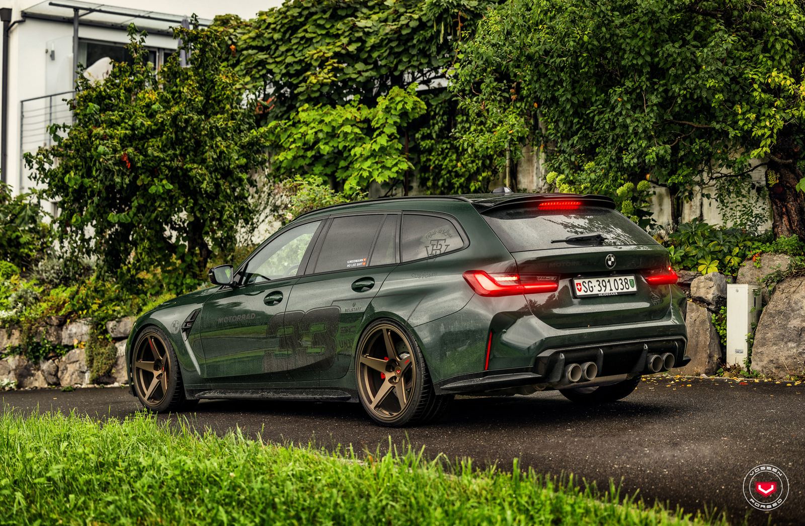Vossen Forged GNS-1 on BMW M3 G81.1, photo 2