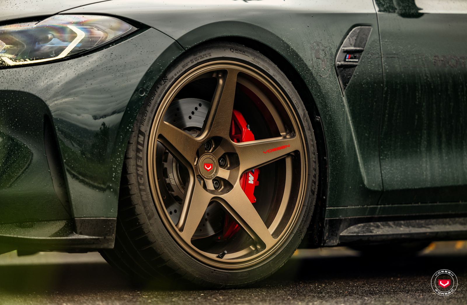 Vossen Forged GNS-1 on BMW M3 G81.1, photo 3