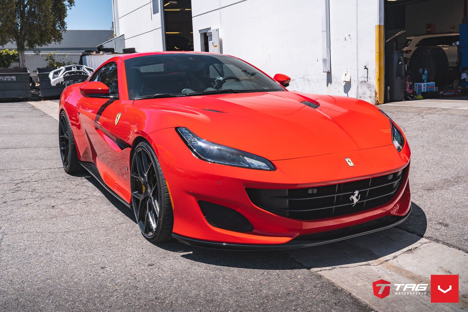 Vossen Forged HF-5 on Ferrari Portofino