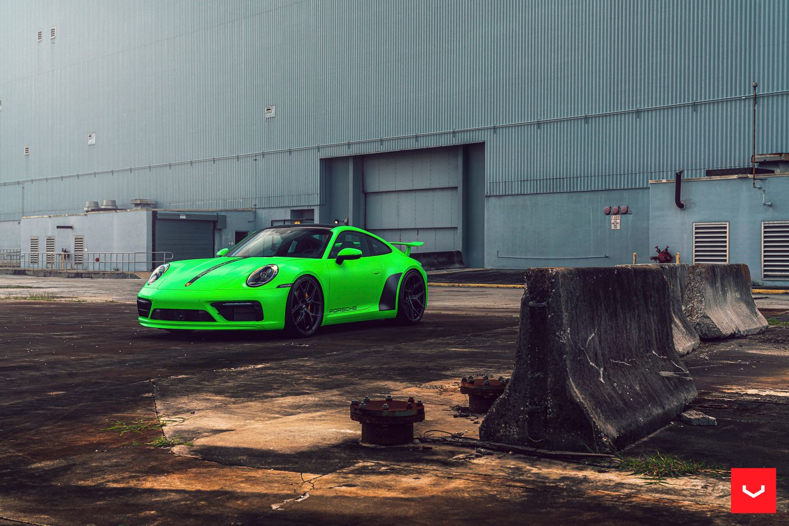 Vossen Forged HF-5 on Porsche 911 992.1