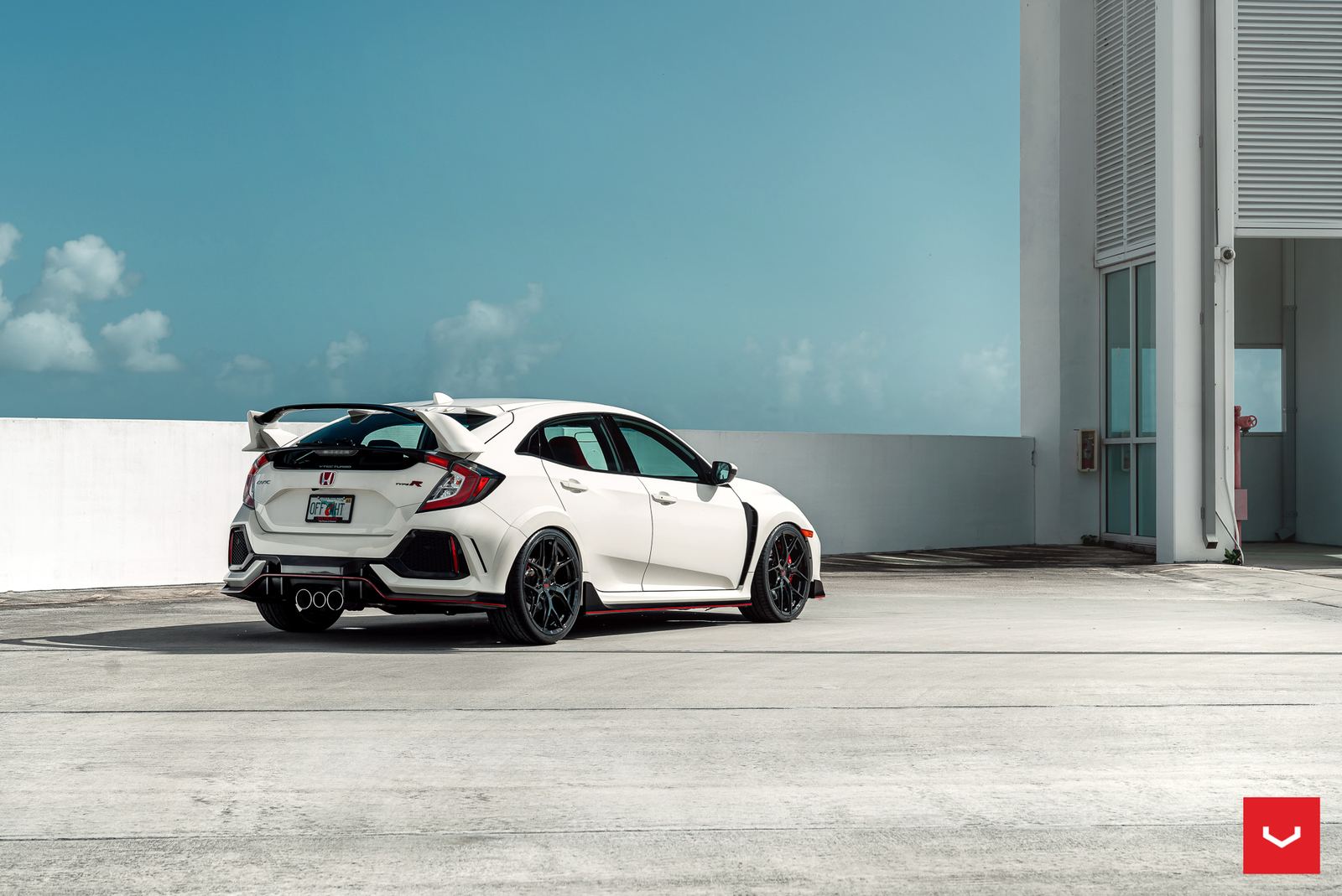Vossen Forged HF-5 on Honda Civic Type R FK8, photo 2