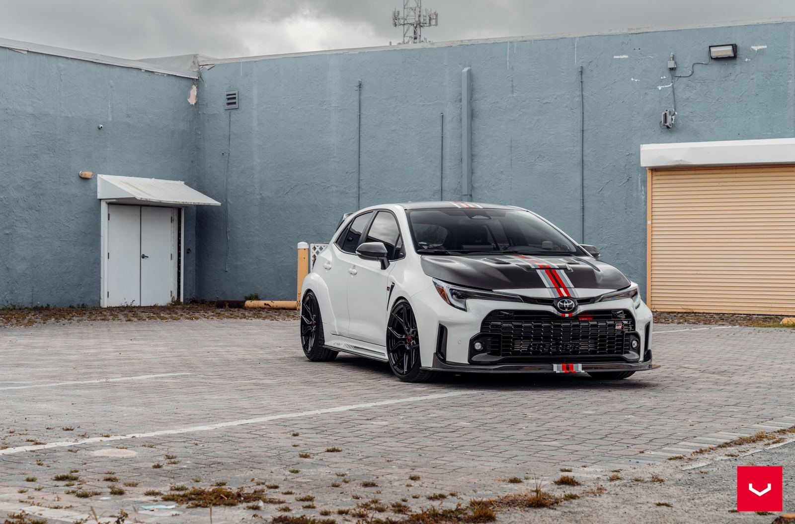 Vossen Forged HF-5 on Toyota GR Corolla GZEA14H, photo 2