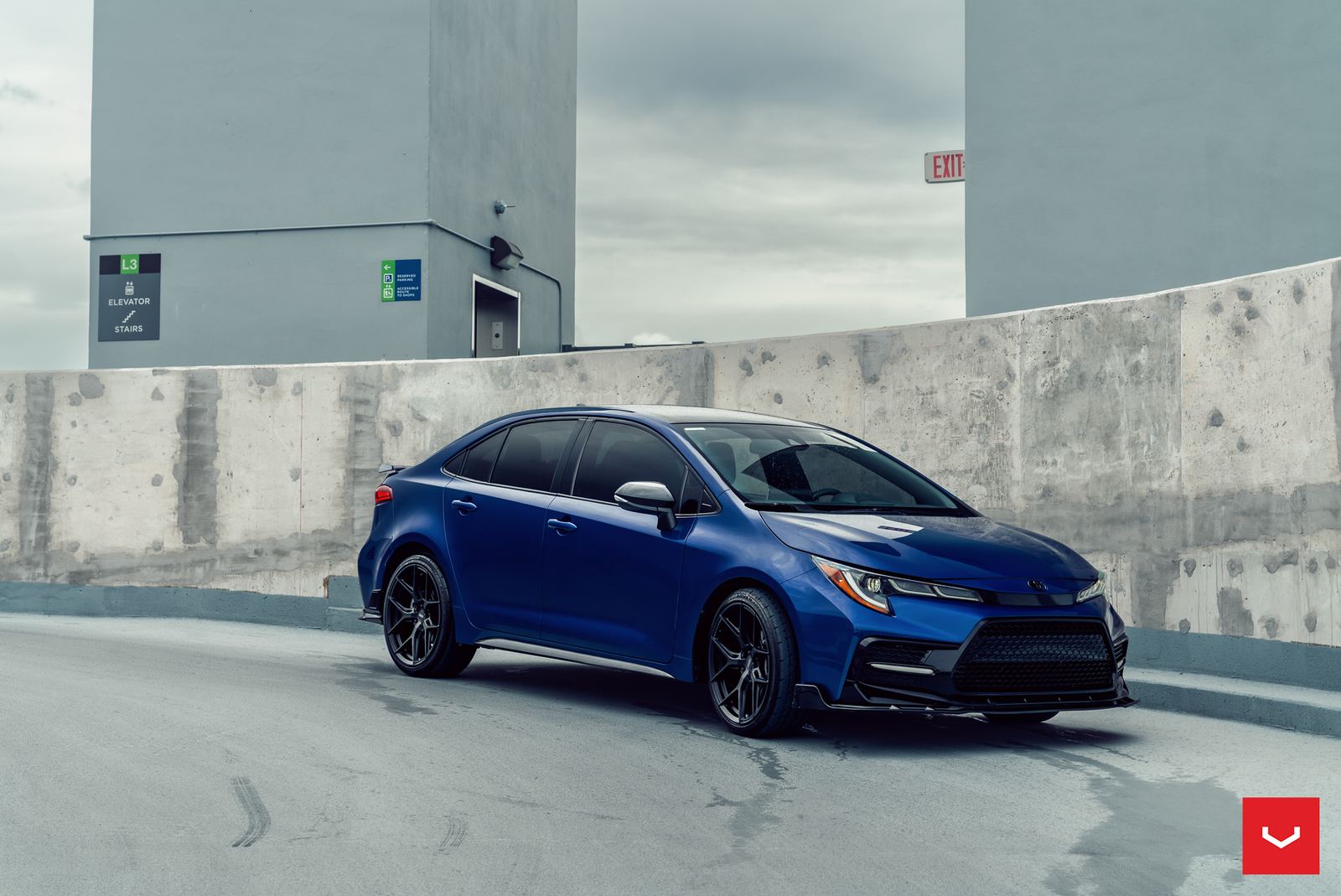 Vossen Forged HF-5 on Toyota Corolla E210