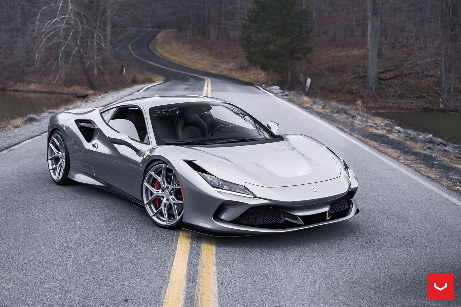 Vossen Forged HF-5 on Ferrari F8 F142MFL