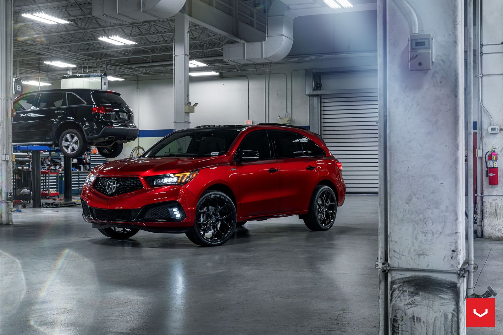 Vossen Forged HF-5 on Acura MDX IV (YE1)