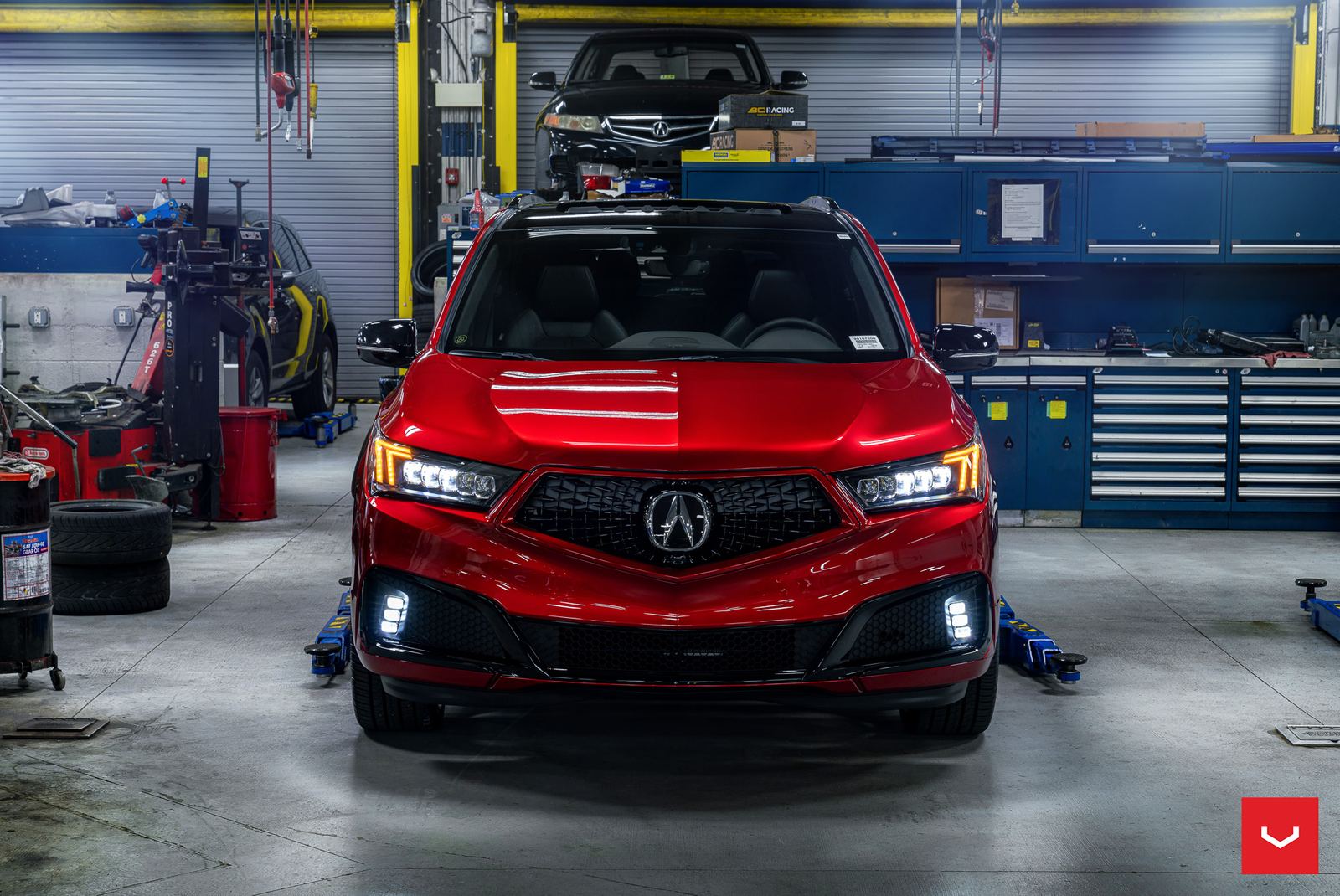 Vossen Forged HF-5 on Acura MDX IV (YE1), photo 2