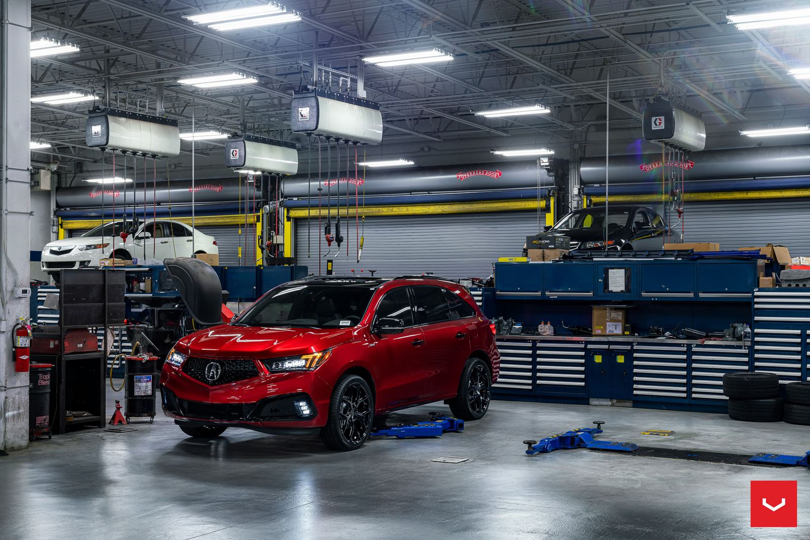 Vossen Forged HF-5 on Acura MDX IV (YE1), photo 3