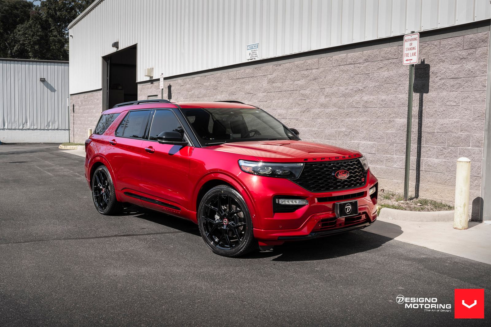 Vossen Forged HF-5 on Ford Explorer 6th gen (U625)