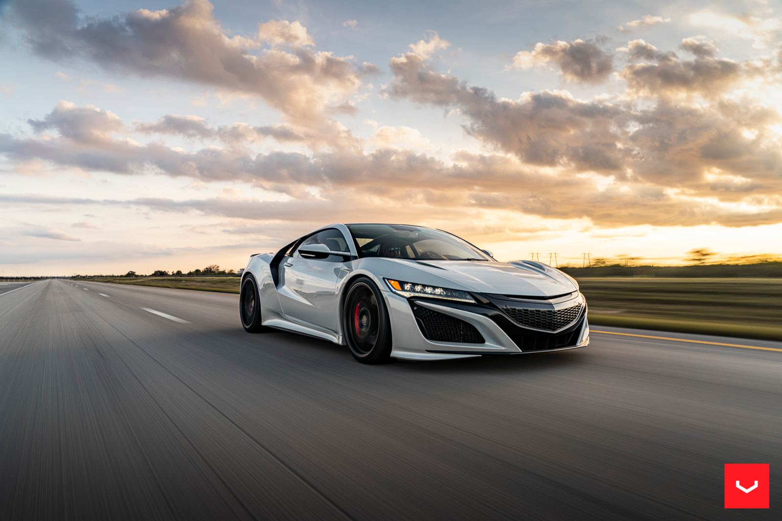 Vossen Forged HF-5 on Acura NSX II (NC1), photo 3