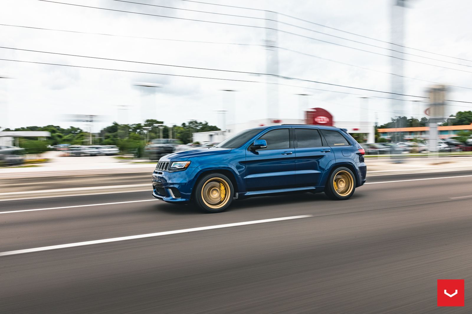 Vossen Forged HF-5 on Jeep Grand Cherokee Trackhawk WK2 (2018-2021), photo 2