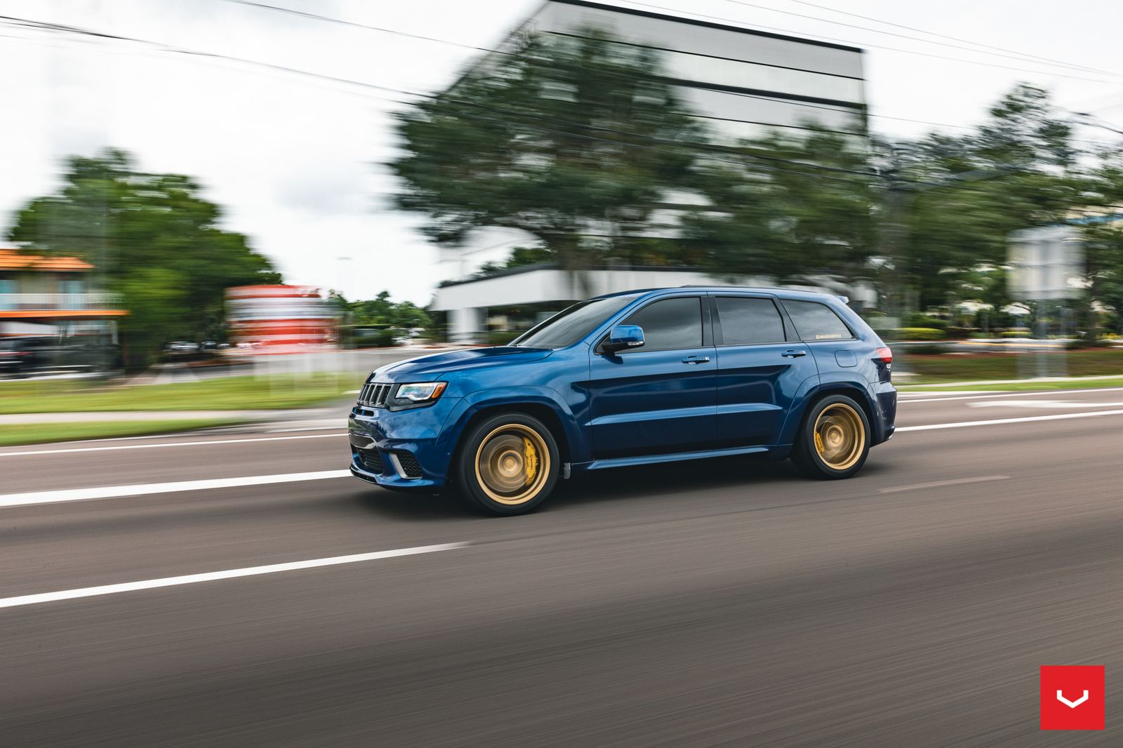 Vossen Forged HF-5 on Jeep Grand Cherokee Trackhawk WK2 (2018-2021), photo 3