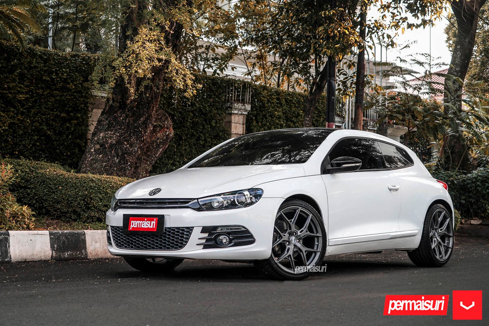 Vossen Forged HF-5 on Volkswagen Scirocco Mk3 (Typ 13).1