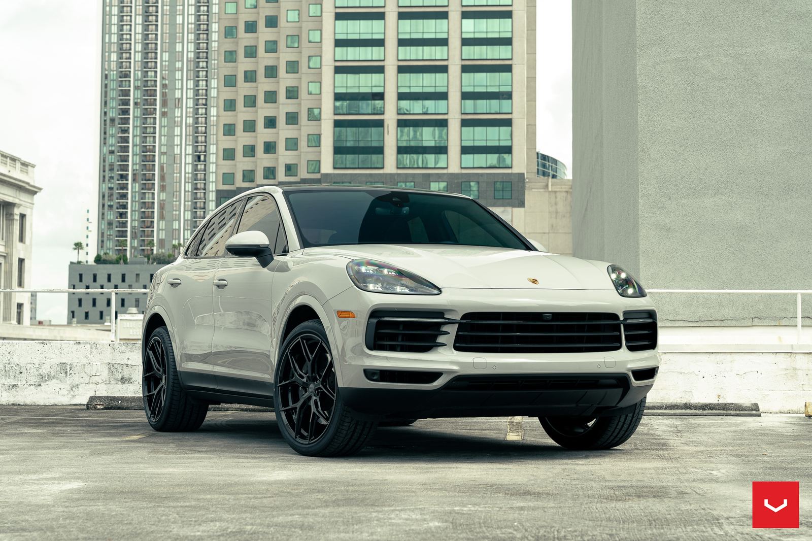 Vossen Forged HF-5 on Porsche Cayenne 9YA/E3.1