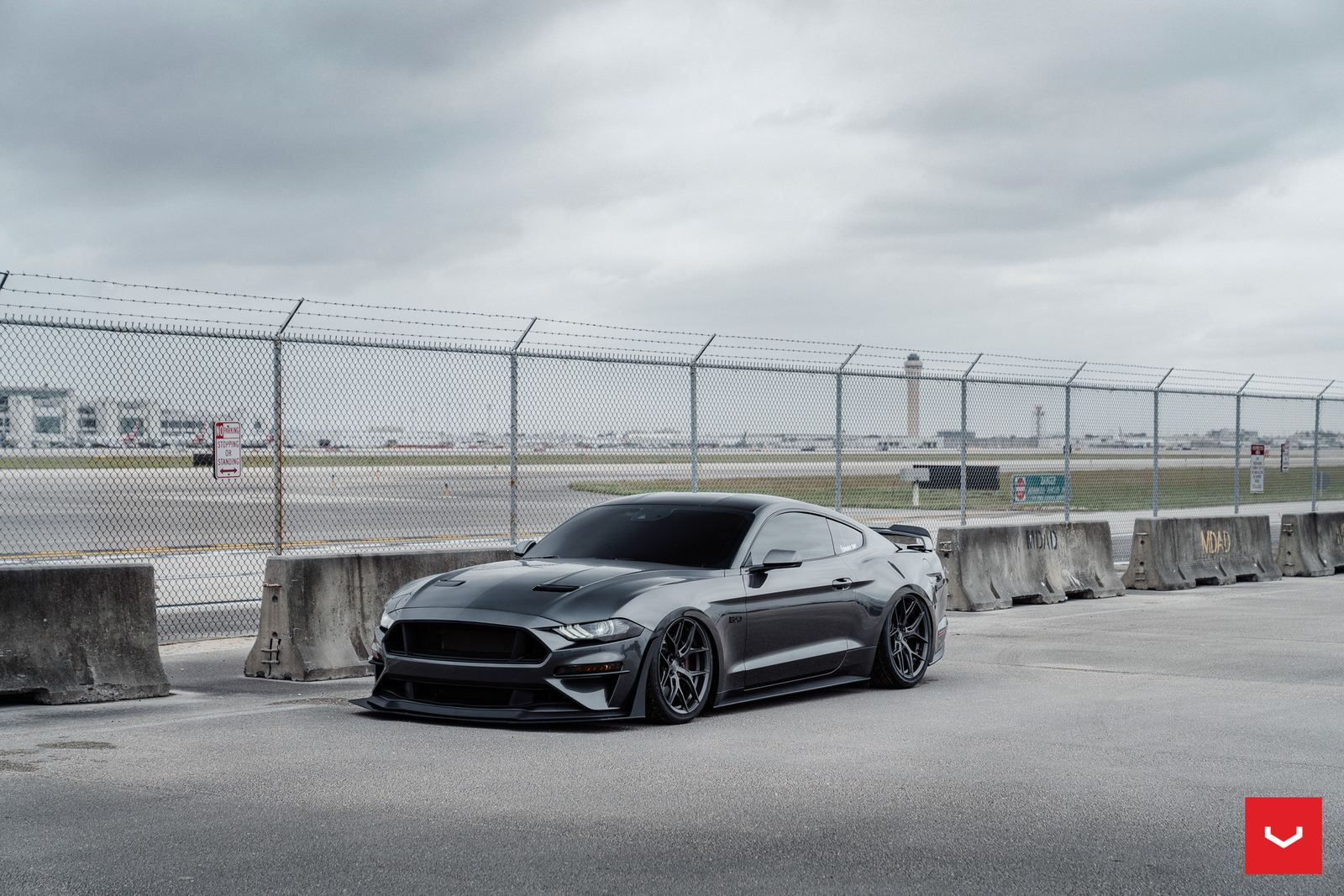 Vossen Forged HF-5 on Ford Mustang S550.1