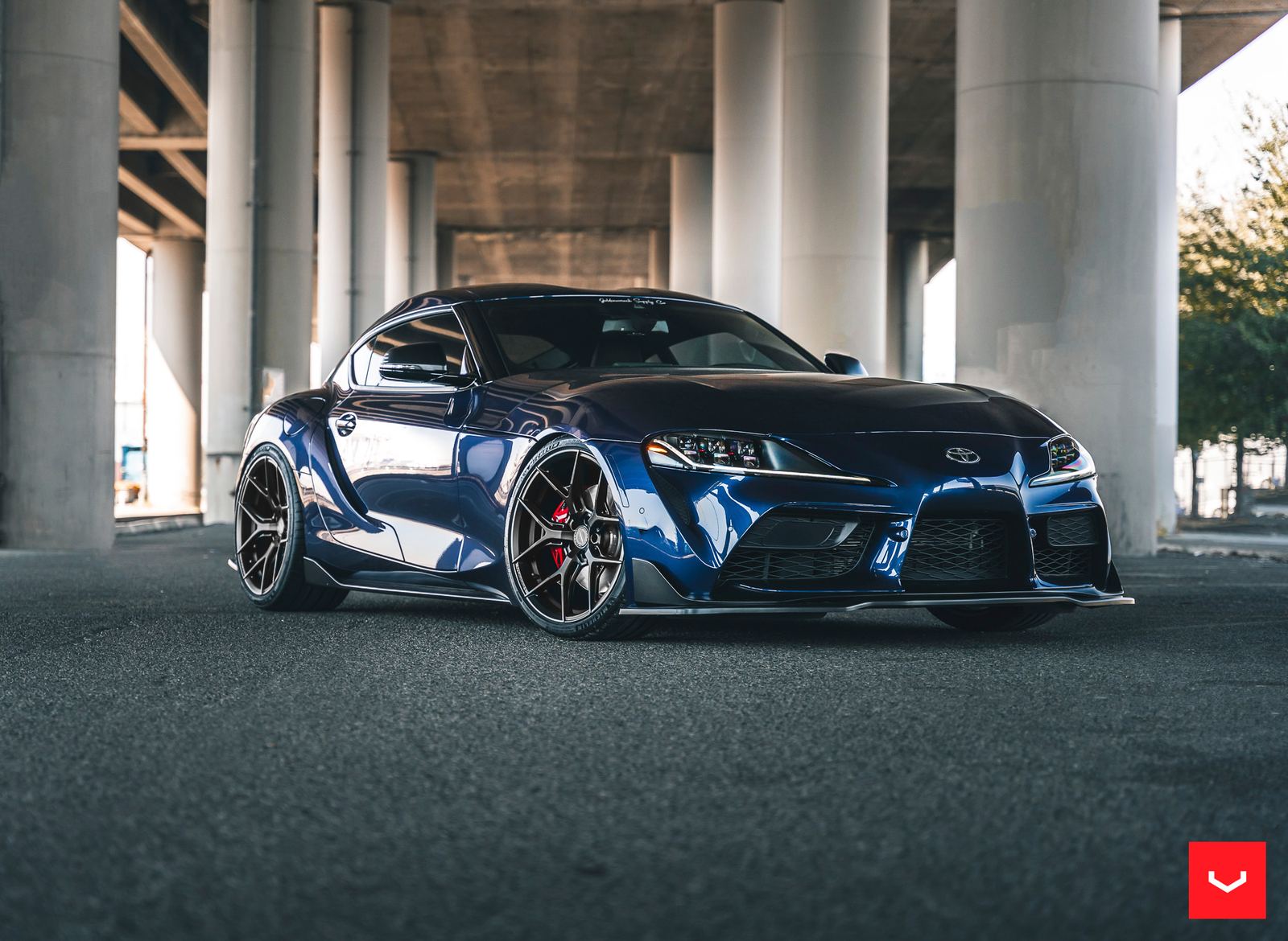 Vossen Forged HF-5 on Toyota Supra A90, photo 3