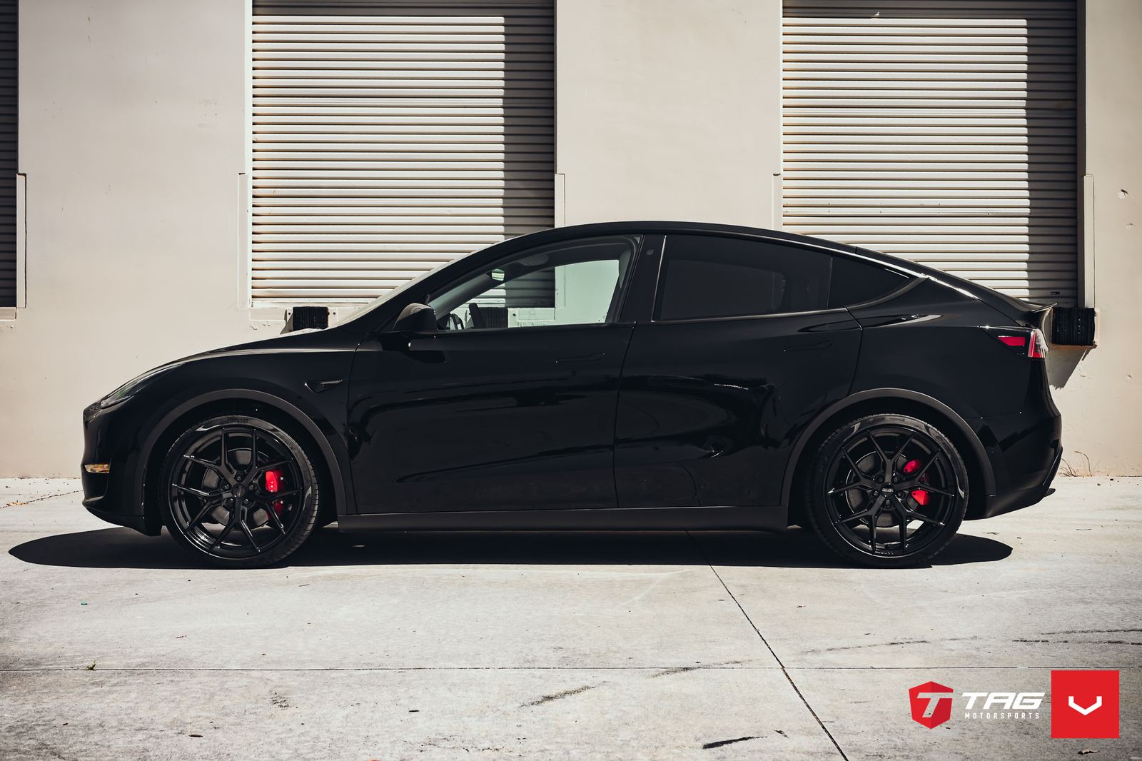 Vossen Forged HF-5 on Tesla Model Y Original (2020-)