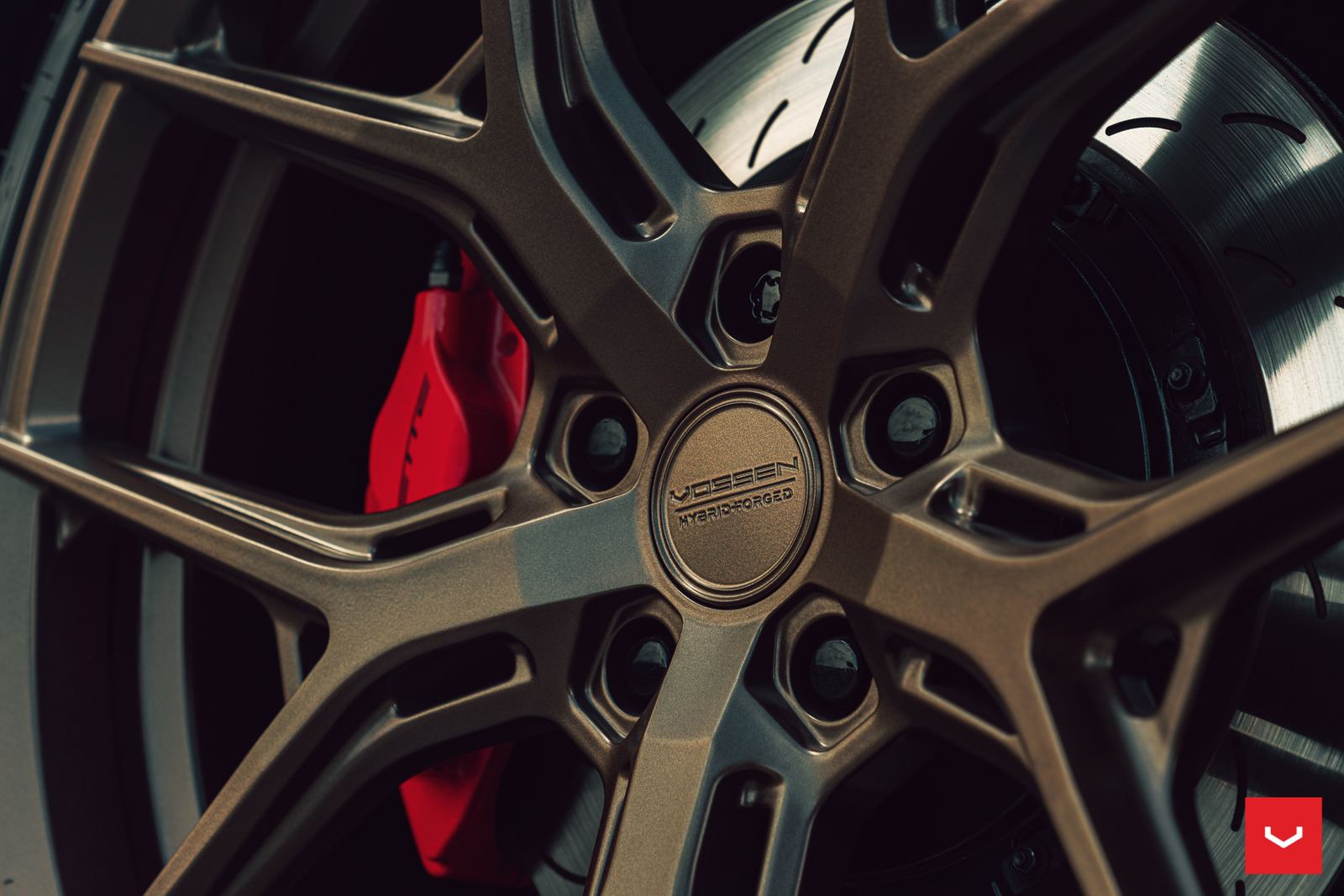 Vossen Forged HF-5 on Chevrolet Corvette C7, photo 3
