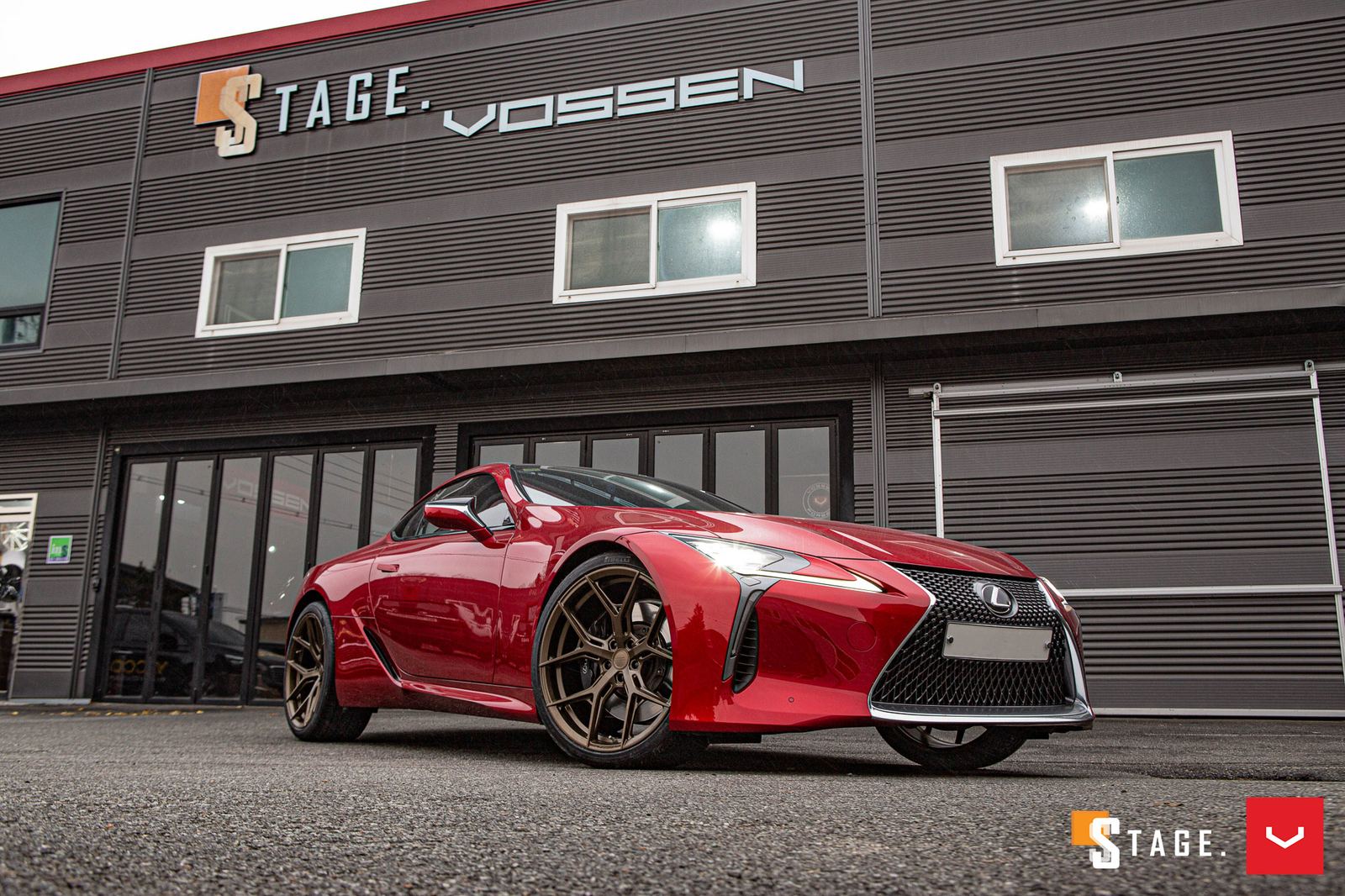 Vossen Forged HF-5 on Lexus LC Z100