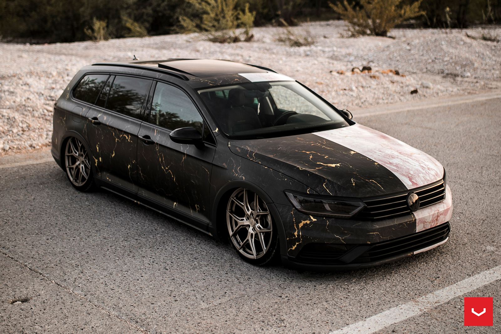 Vossen Forged HF-5 on Volkswagen Passat B8 (Typ 3G).1