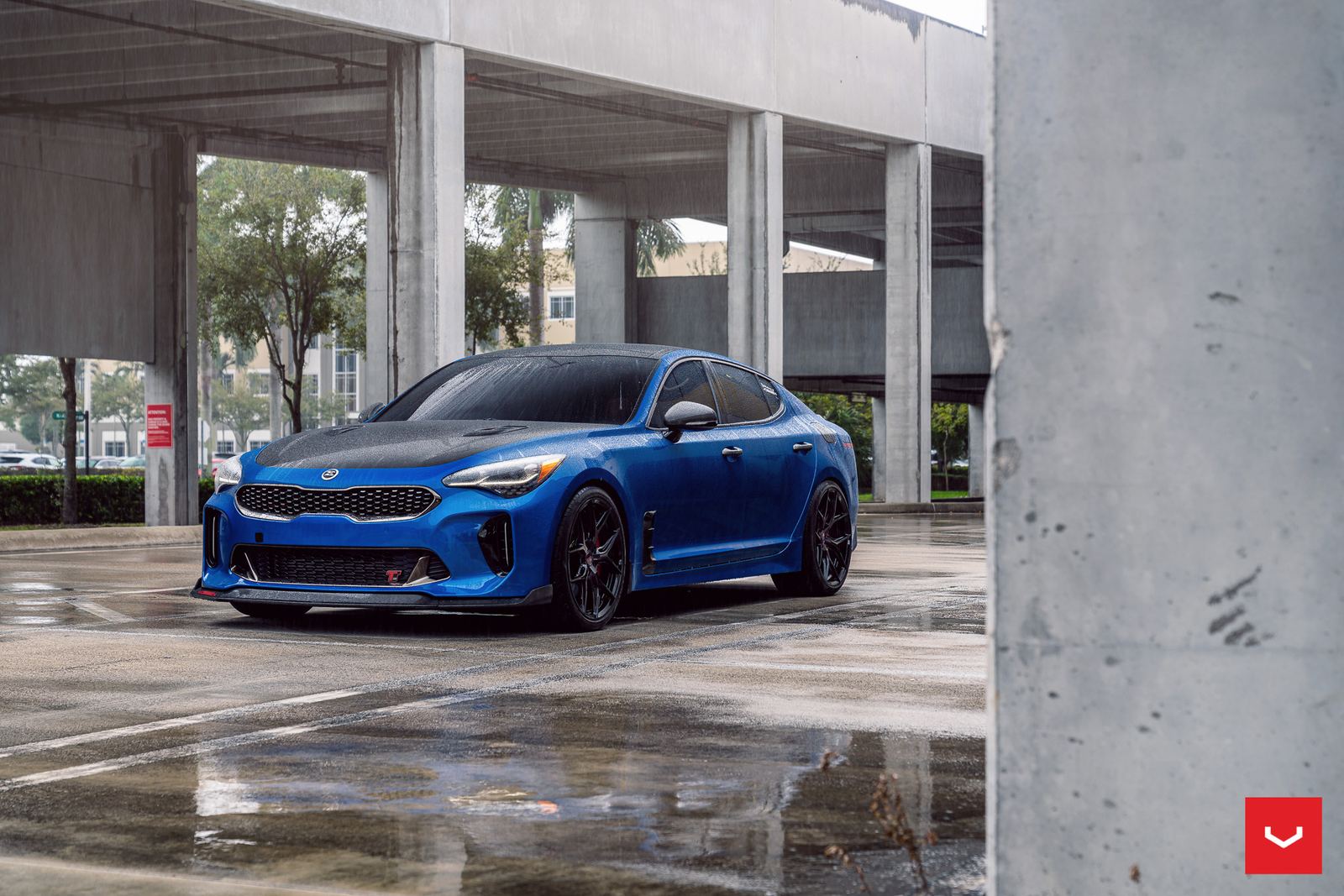 Vossen Forged HF-5 on Kia Stinger CK (1st gen).1