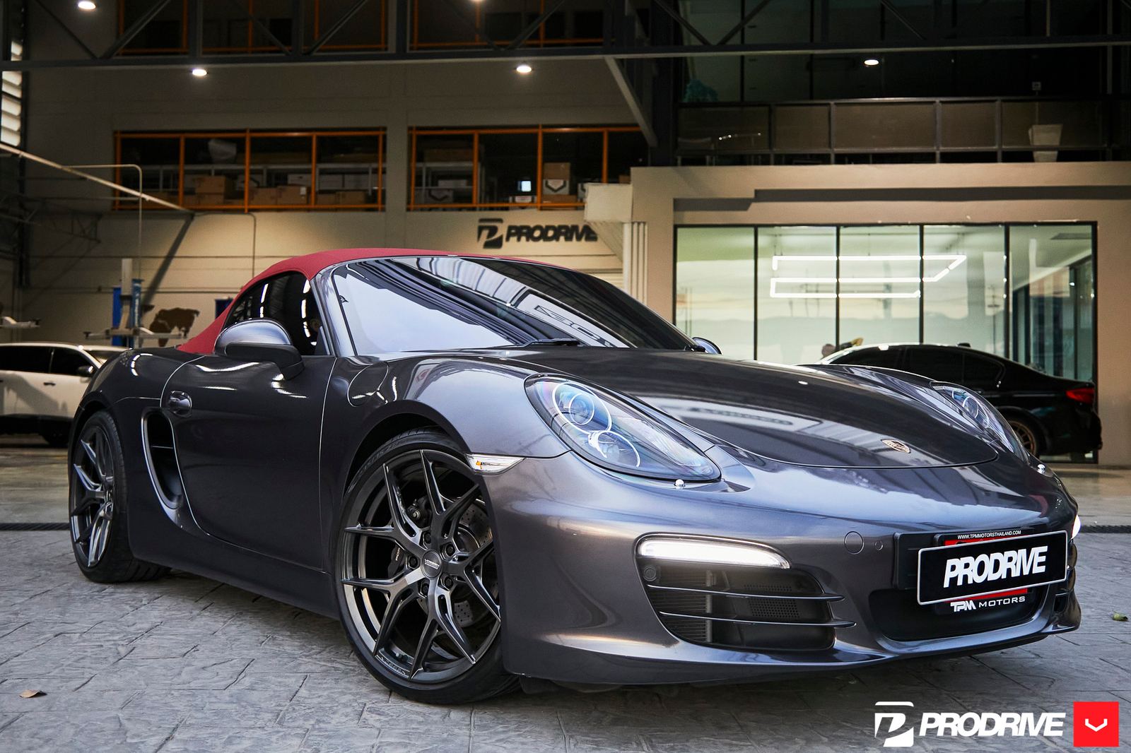 Vossen Forged HF-5 on Porsche Boxster 981