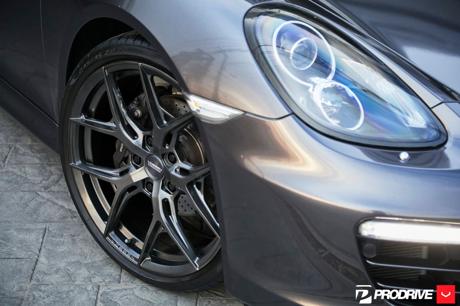 Vossen Forged HF-5 on Porsche Boxster 981, photo 2