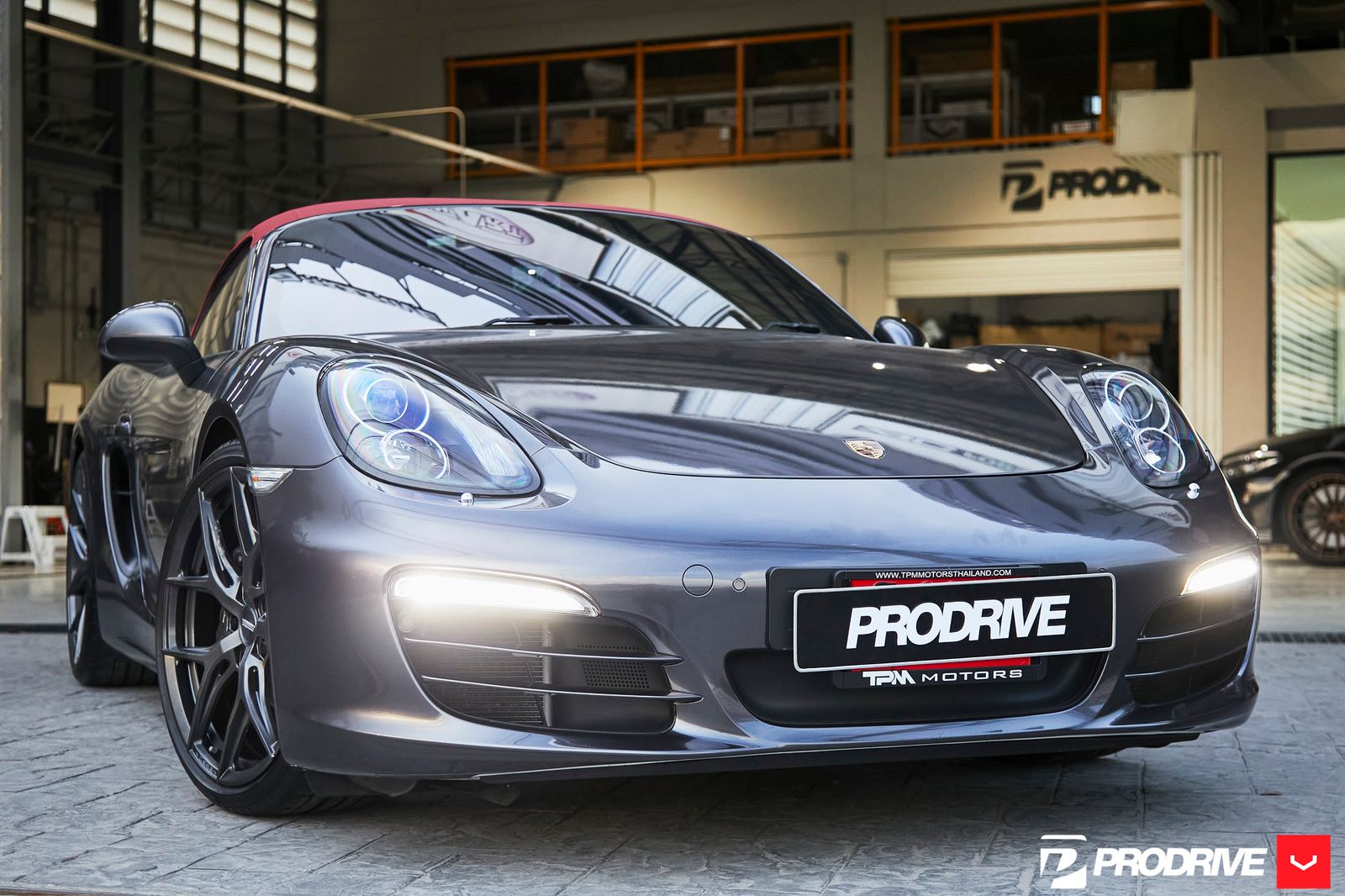 Vossen Forged HF-5 on Porsche Boxster 981, photo 3