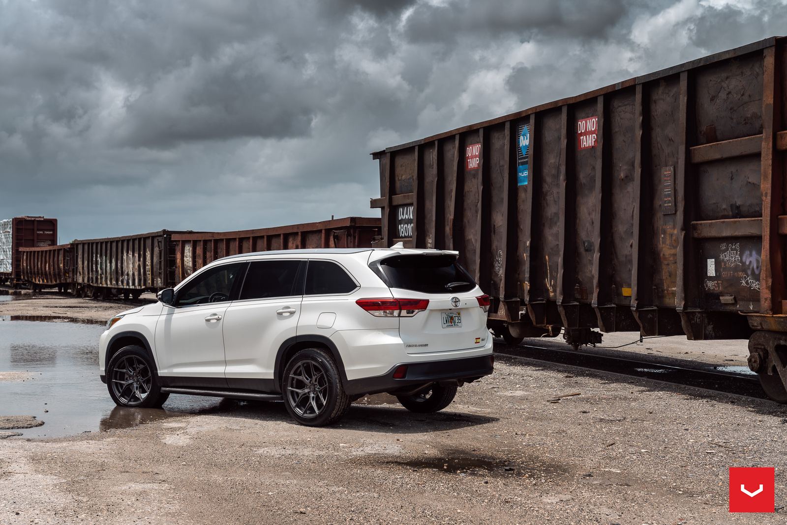 Vossen Forged HF-5 on Toyota Highlander XU50.1, photo 2