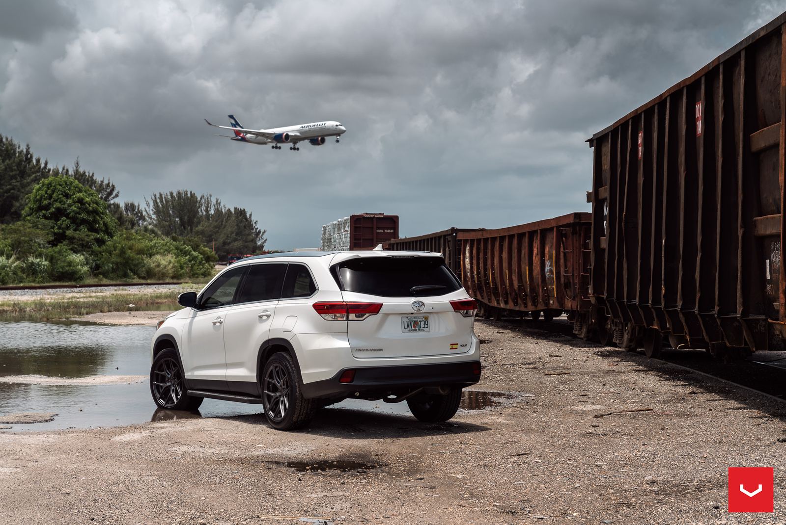 Vossen Forged HF-5 on Toyota Highlander XU50.1, photo 3
