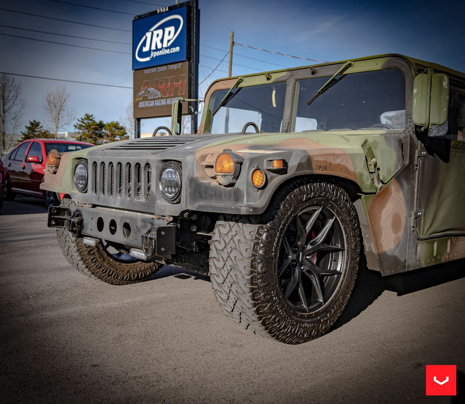Vossen Forged HF-5 on Hummer H1 (1992-2006), photo 2