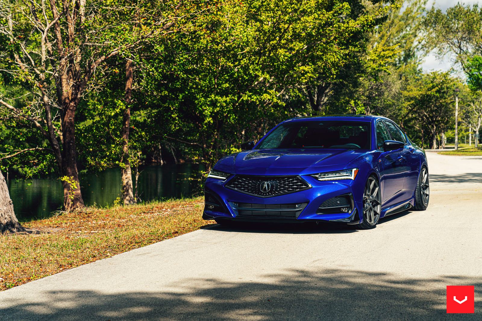 Vossen Forged HF-5 on Acura TLX II (UB7)