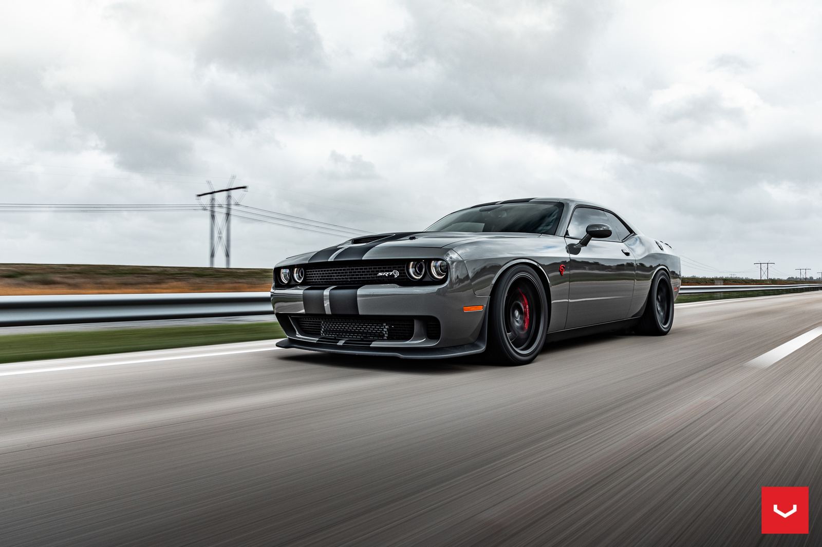Vossen Forged HF-5 on Dodge Challenger LC (3rd gen), photo 3