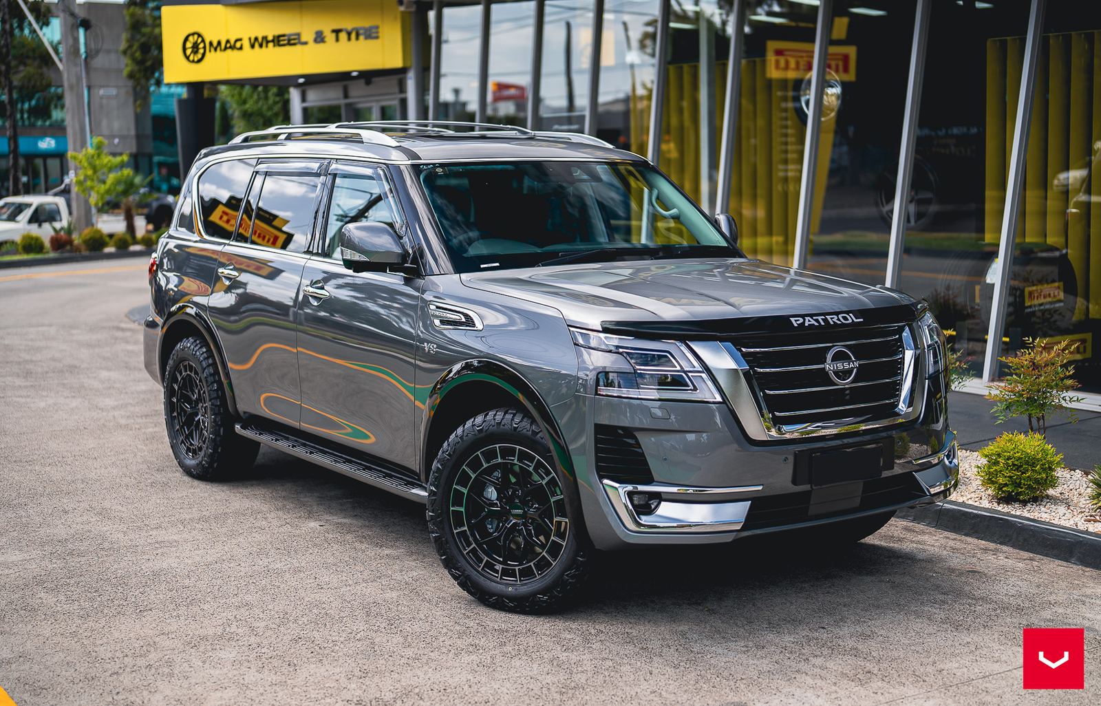 Vossen Forged HFX-1 on Nissan Patrol Y62