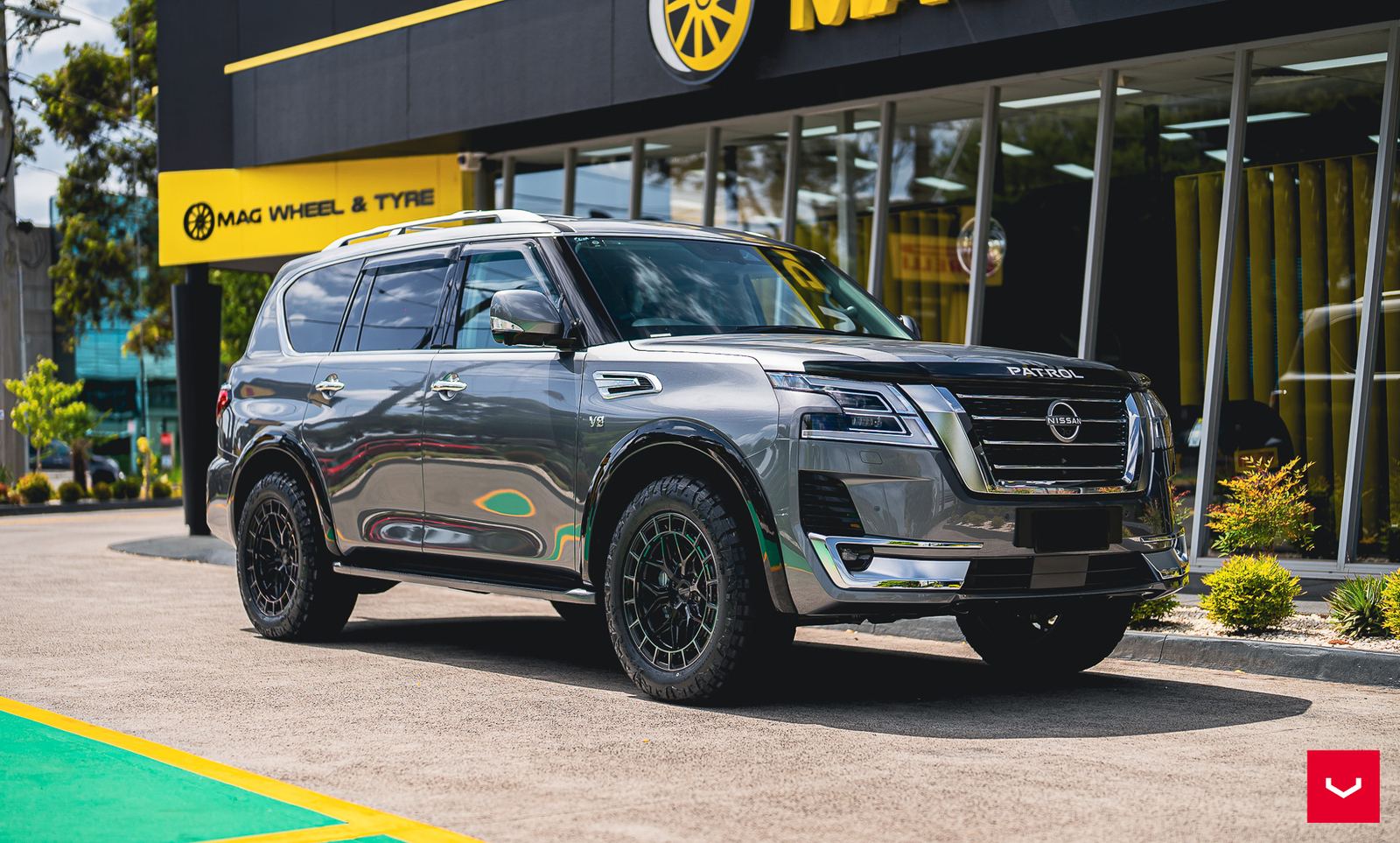 Vossen Forged HFX-1 on Nissan Patrol Y62, photo 2