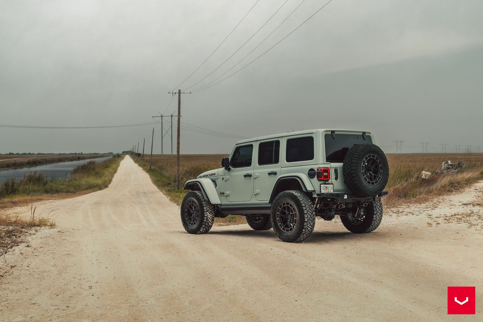 Vossen Forged HFX-1 on Jeep Wrangler JL (2018-)