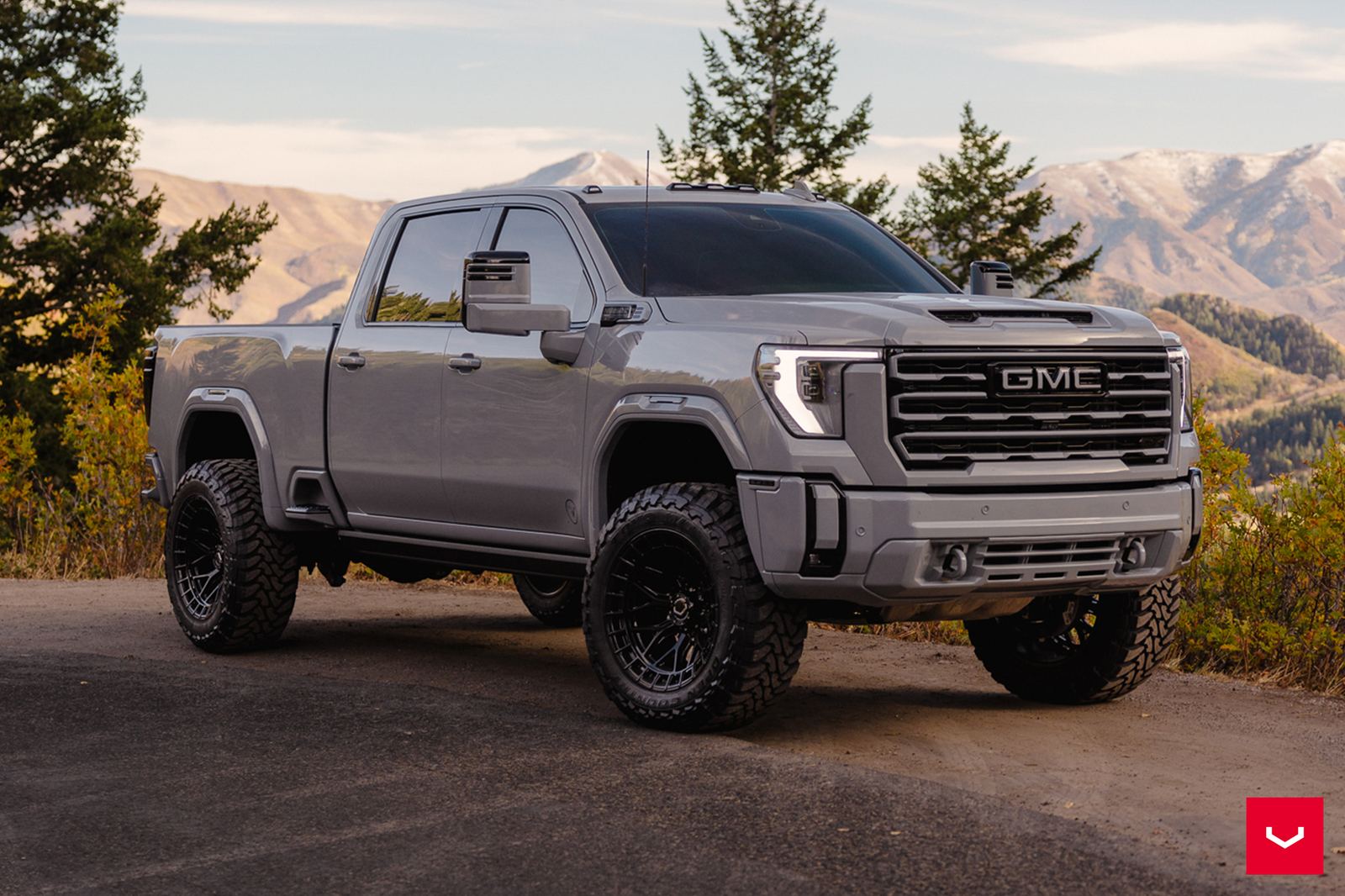 Vossen Forged HFX-1 on GMC Sierra 1st gen (Sierra Limited)