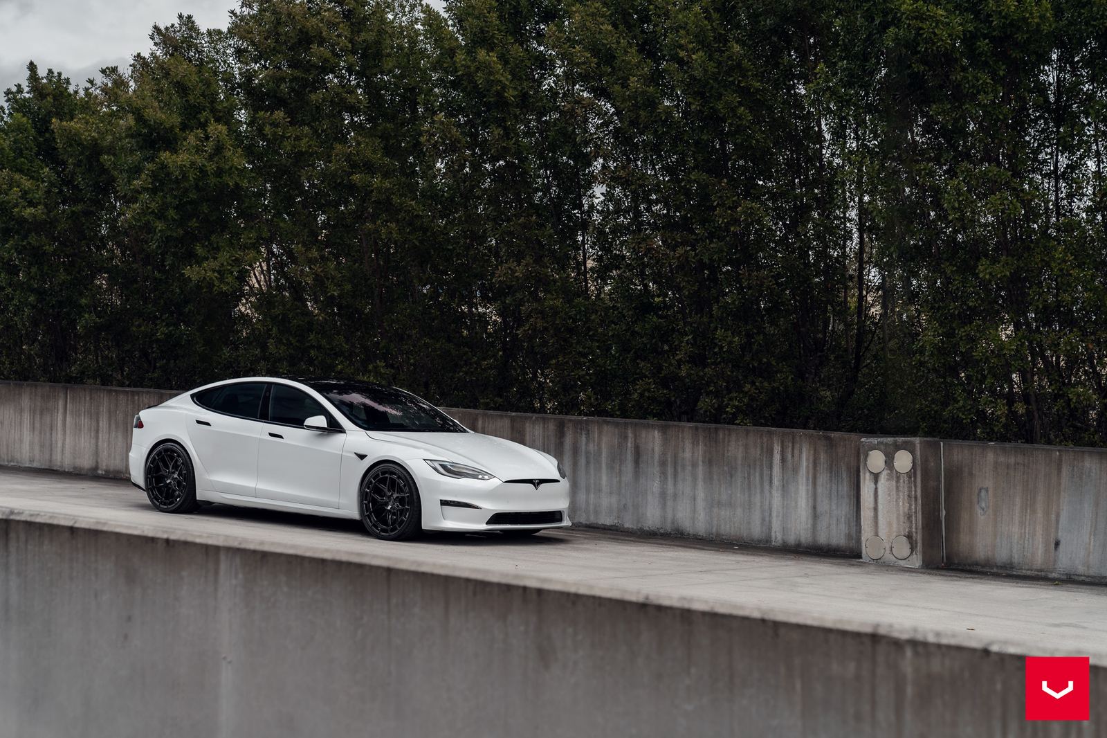 Vossen Forged HFX-1 on Tesla Model S Original (2012-2016)