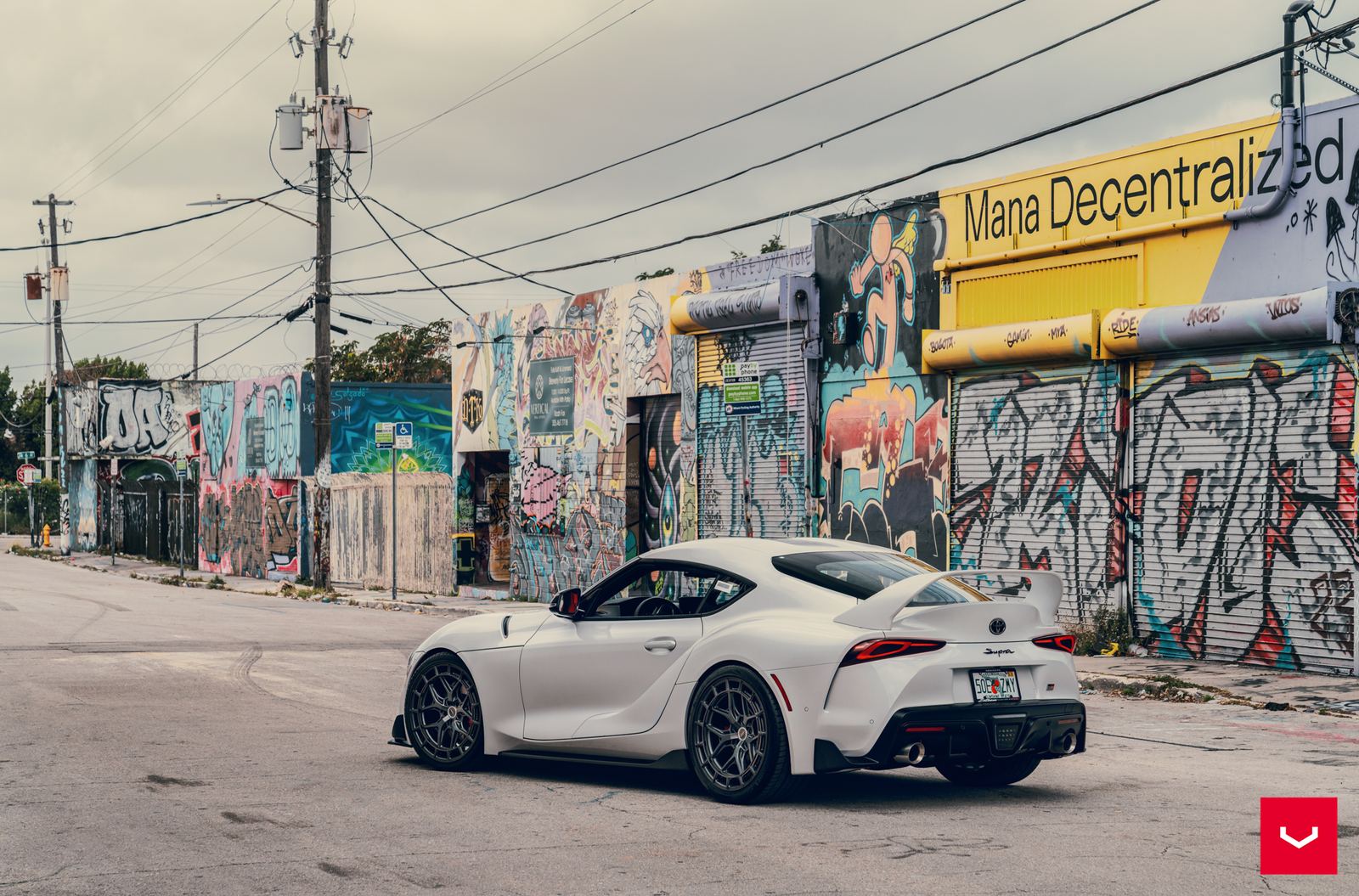 Vossen Forged HFX-1 on Toyota Supra A90