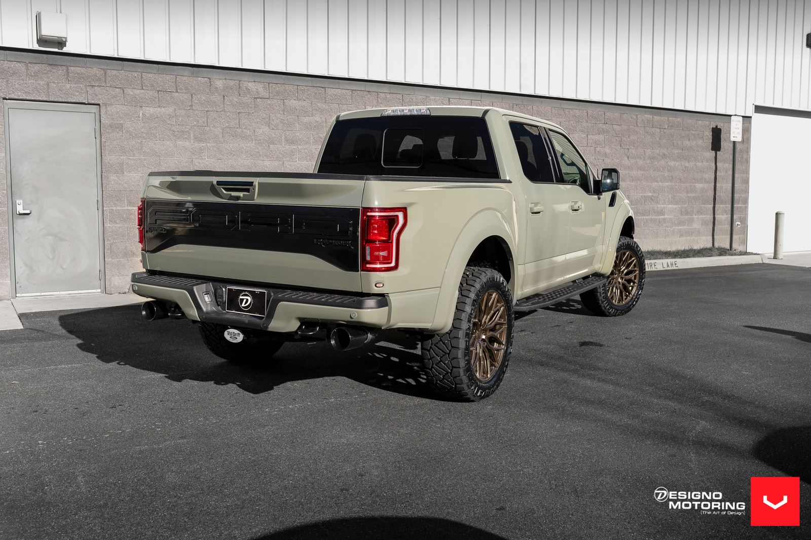 Vossen Forged HF6-3 on Ford F-150 Raptor 2nd generation (2017-2020), photo 3