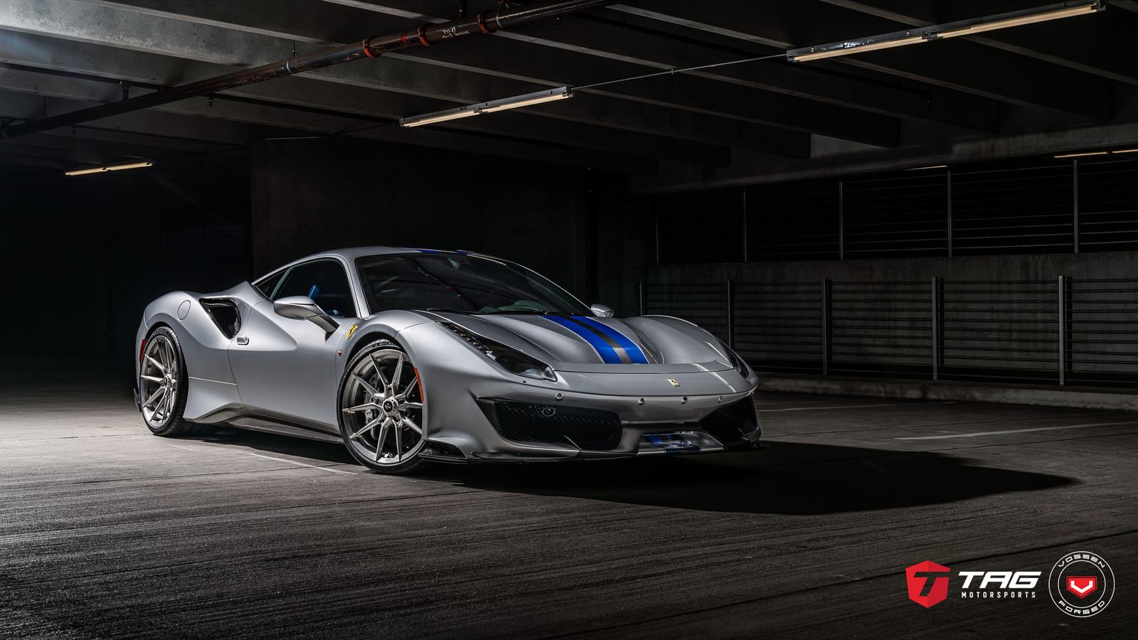 Vossen Forged NF9 on Ferrari 488