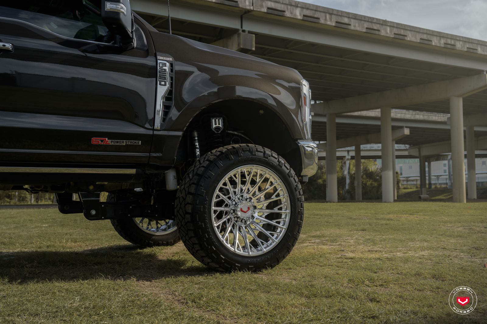 Vossen Forged VFX-02T on Ford F-250 Super Duty 4th gen Super Duty, photo 3
