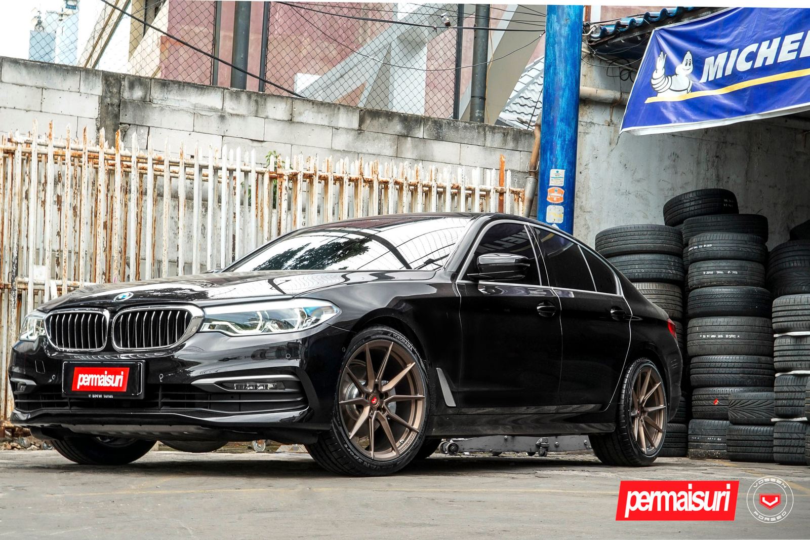 Vossen Forged EVO-2 on BMW 5 Series G30.1