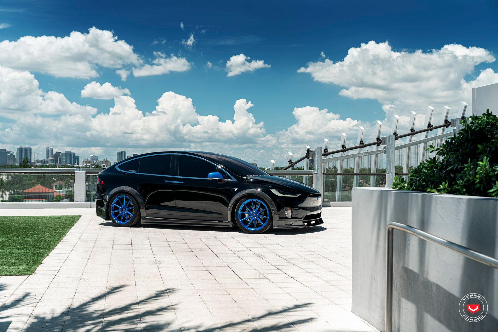 Vossen Forged EVO-2 on Tesla Model X Original (2015-2021)