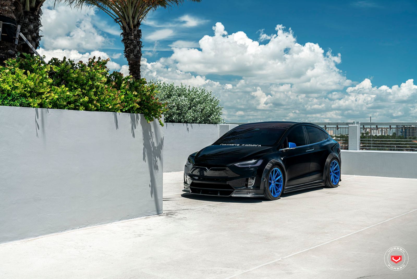 Vossen Forged EVO-2 on Tesla Model X Original (2015-2021), photo 2
